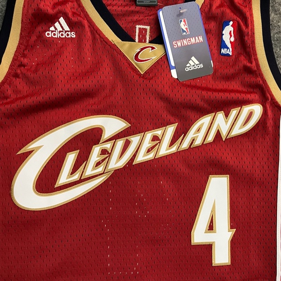 BEN WALLACE Adidas Cleveland Cavaliers Wine Swingman Jersey SMALL NWT - Picture 4 of 13
